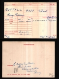 NUTTALL HARRY NORBURY(medal card) 