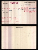 WHARFE ROBERT(medal card) 