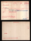 WILSON WILLIAM(medal card) 