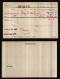 PEACOCK alias PEACOCK-NEWPORT JOSEPH FRANK(medal card)