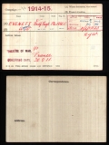 EVENETT ALFRED WILLIAM(medal card) 