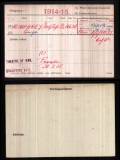 HUMPHREY GEORGE VICTOR(medal card)