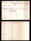 ATKINS RONALD ALBERT(medal card)