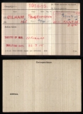 GILHAM HENRY JAMES(medal card) 