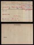 DEWEY FRANK ARTHUR(medal card) 