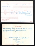 BRADBURY GEORGE C(medal card) 