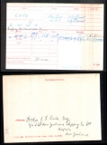 CATO GEOFFREY MAIDENS W G(medal card) 