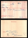 LONG CHARLES PERCY(medal card) 
