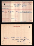 McKIMMIE ALEXANDER(medal card)