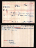 O'BRIEN TERENCE DONOUGH(medal card) 