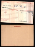 SANDYS WILLIAM EDWIN(medal card) 