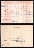 STILEMAN CECIL HERBERT(medal card) 