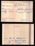 TOOTELL BERNARD(medal card)