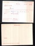 CATTON SAMUEL(medal card)