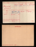 ALLAN JOHN(medal card)