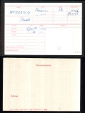 MACDONALD DONALD(medal card)