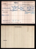 HOLMES ERNEST(medal card)