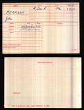 PEARSON JOHN(medal card)