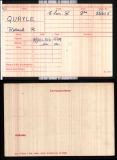 QUAYLE ROBERT RADCLIFFE(medal card) 