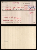 LINCOLN FREDERICK(medal card) 
