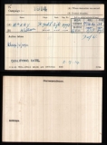 McKAY WILLIAM(medal card)