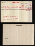 PASLEY ERNEST NOWILL(medal card)