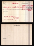 ROTHWELL THOMAS(medal card)