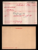 WILKINSON ARTHUR(medal card)