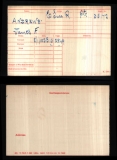 ANDREWS JAMES FREDERICK(medal card)