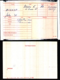 BISHOP JOHN WILLIAM(medal card) 