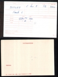 BUTLER FRANK ERNEST(medal card)