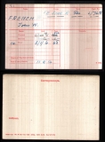FRENCH JOHN WILLIAM(medal card)