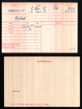 HASSETT MICHAEL(medal card)