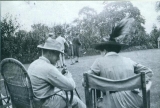 DROCK CECIL ALFRED (seated, in convalescent home, probably Scotland)