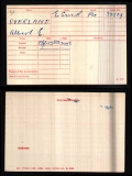 OVERLAND ALBERT EDWARD(medal card)