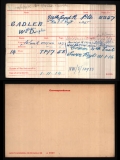 SADLER WILLIAM DOUGLAS(medal card) 