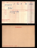 SCOWEN ROBERT(medal card)