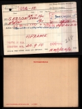 SARSON HERBERT WILLIAM PHILLIP (medal card)