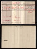 GILBERT GEORGE THOMAS(medal card)