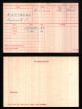 MATTHEWS FREDRICK JOHN(medal card) 