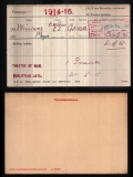 WILLIAMS MAURICE(medal card)