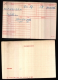 NICHOLSON WILLIAM(medal card) 