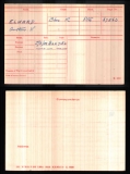 ELWARD ARTHUR VINCENT(medal card)