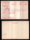 GIBSON HARRY(medal card)