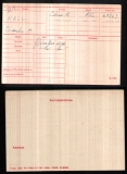 HALL CHARLES HAROLD(medal card) 