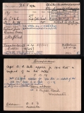 GALE ARTHUR WITHERBY (medal card)