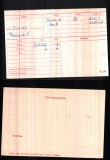 HITCHINS FREDERICK BENNETT(medal card) 