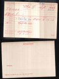 JONES ALFRED LAWRENCE(medal card)