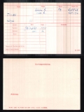 JONES LLOYD(medal card)