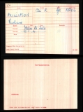 PHILLIPSON RICHARD(medal card) 